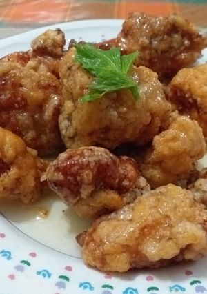 Foto resep Ayam Karage Saus Lemon Madu
