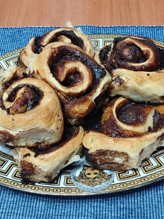 Una foto de Rolls de pan alemán