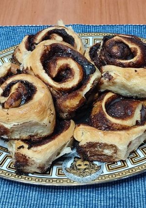 Una foto de Rolls de pan alemán