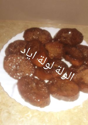 صورة لوصفة خبز مقلي ومعسل