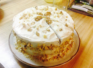 Una foto de Pastel de Zanahoria