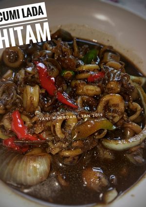 Foto resep Cumi Lada hitam