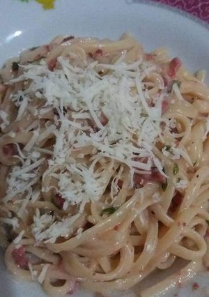 Foto resep Fettuccini Cheese Milk