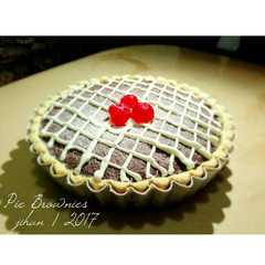 Pie Brownies Putih Telur রেসিপির প্রধান ছবি