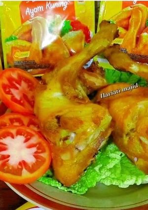 Foto resep Ayam Goreng ungkep bumbu kuning