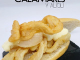 Bocata de calamares y alioli