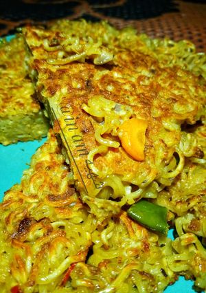 Indomie da kwai ainihin hoton girkin