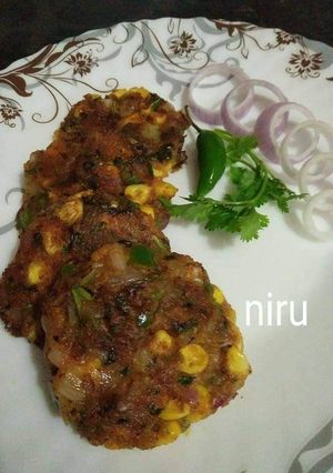 A picture of Corn cutlets.