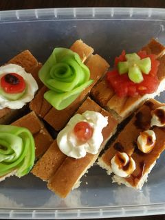 عکسی از دستور فینگر فود نون و پنیر و گردو