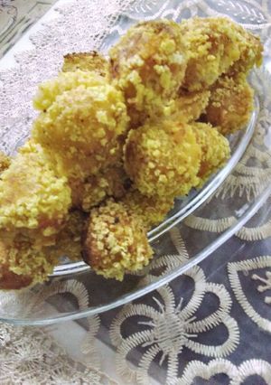 عکسی از دستور توپک مرغ و سیب زمینی