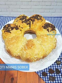 Foto resep Roti Manis Sobek (tanpa ulen tanpa mixer)