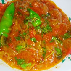 A picture of Timater ki chutney.