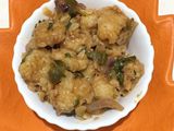 காலிபிளவர்மஞ்சூரியன்(cauliflower manchurian recipe in tamil)