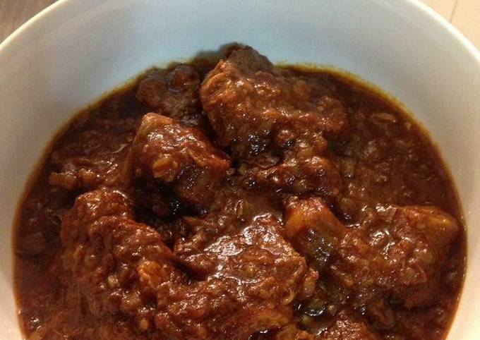 Recipe of Award-winning Stewed Oxtail