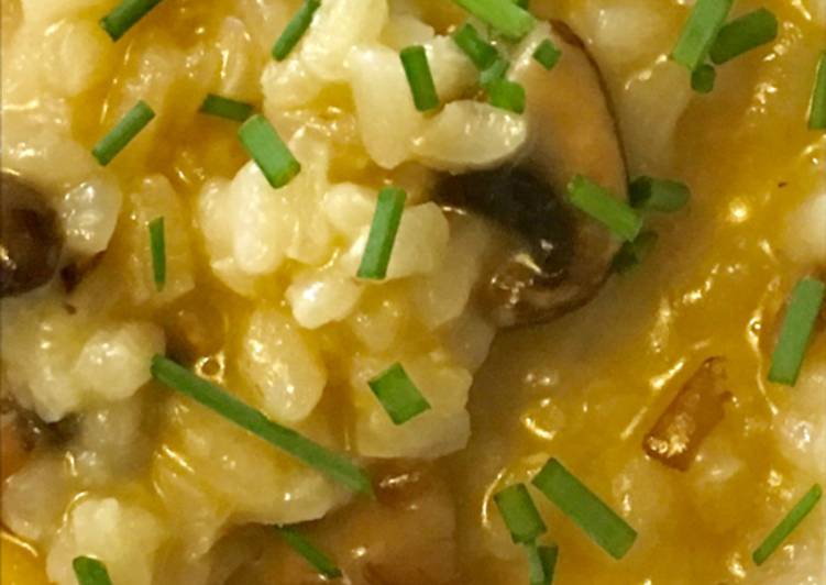 Easiest Way to Prepare Speedy Mushroom Risotto