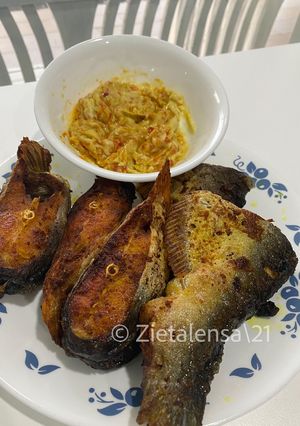 Gambar Patin Temerloh goreng