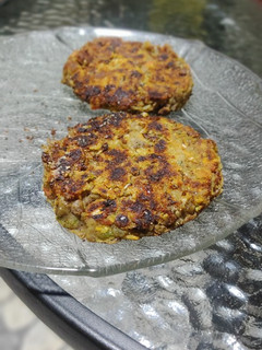 Una foto de Hamburguesa de lenteja