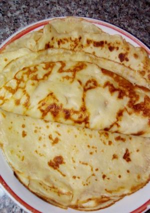 صورة لوصفة الكريب مالح