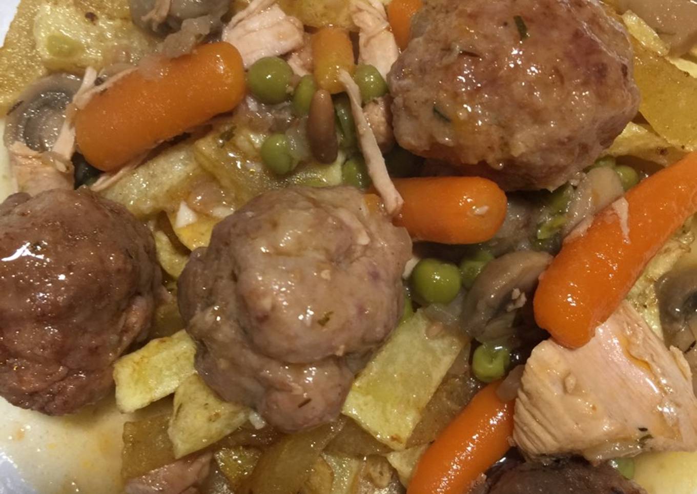 Albóndigas en salsa