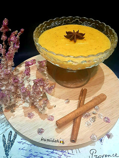 عکسی از دستور فرنی کدو حلوایی (دارچینی)🥰