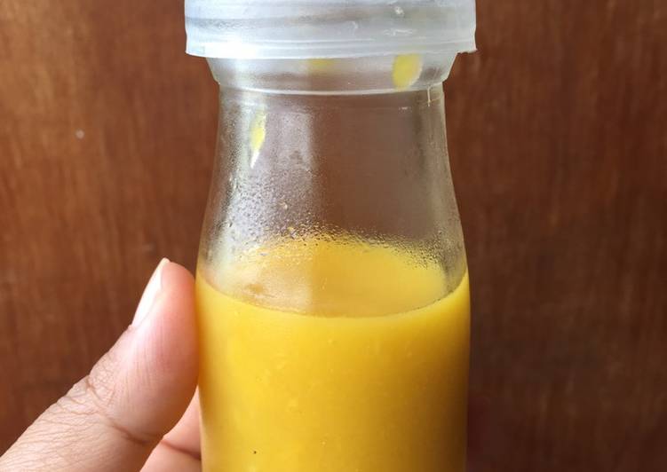 Resep Mpasi puding mangga Anti Gagal