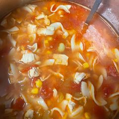 A picture of Chicken Vegetable Soup.