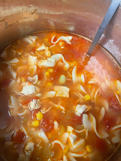 A picture of Chicken Vegetable Soup.