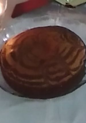 عکسی از دستور کیک دو رنگه(زبرا کیک)
