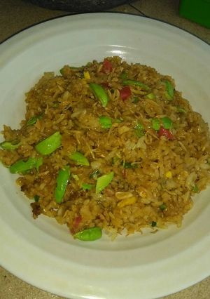 Foto resep Nasi goreng pete