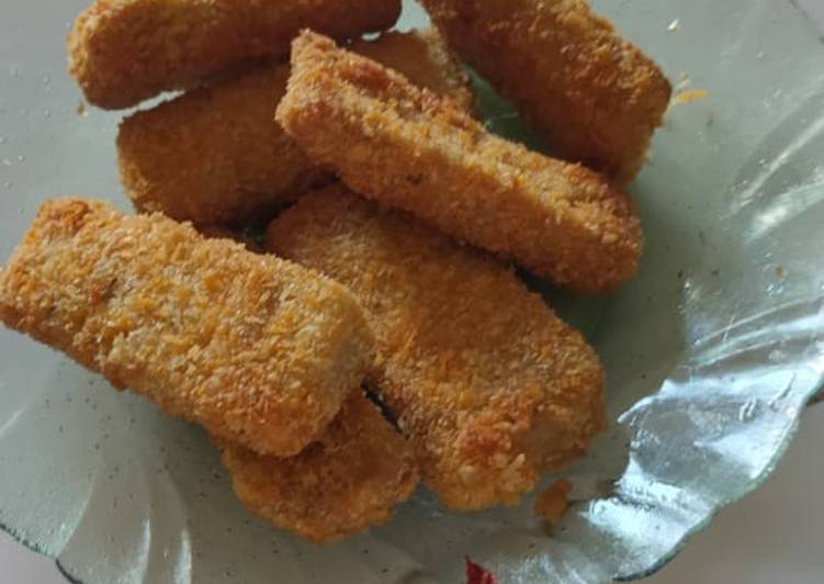 Bagaimana Menyiapkan Nugget tempe sederhana Anti Gagal