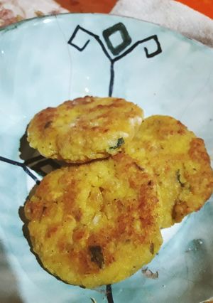 Una foto de Croquetas de Garbanzos y Harina de maíz (vegetarianas)