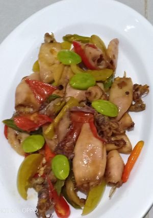 Foto resep Cumi asin pete mantaap