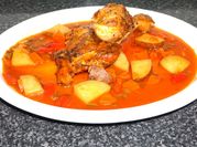 Una foto de cena saludable invierno