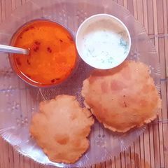 A picture of Rajgira ki Puri.