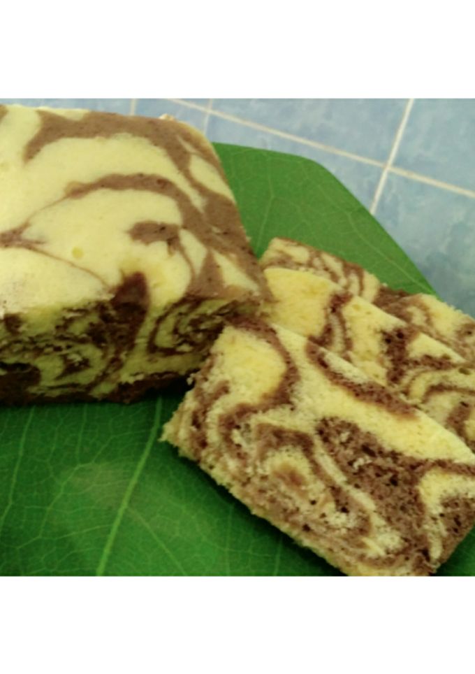 Foto resep Bolu Zebra kukus 2 Telur (Takaran gelas & sendok)