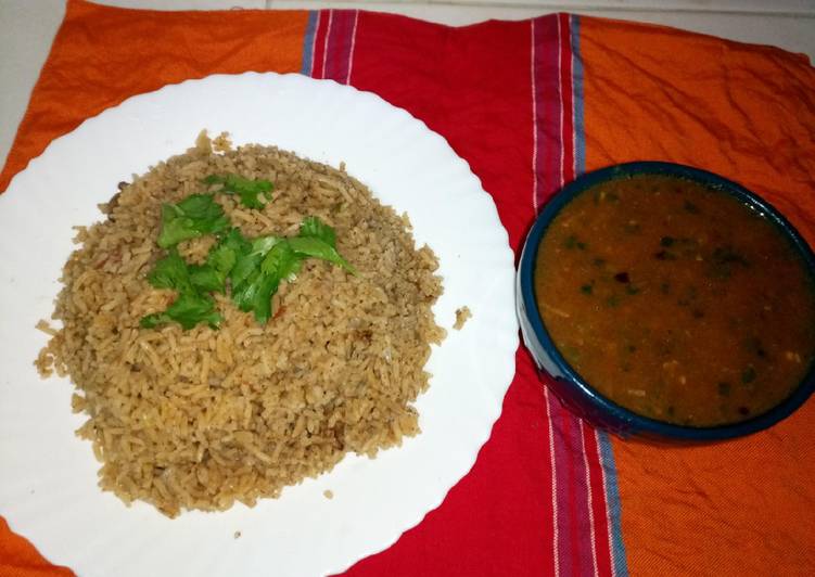 Recipe of Super Quick Homemade SimplePilau #myuniquericerecipecontest#