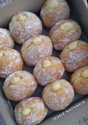 Foto resep Bomboloni eggless