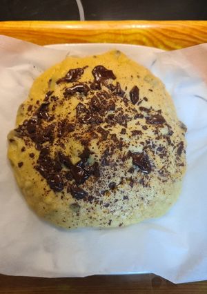 Una foto de Cookie rápida al micro
