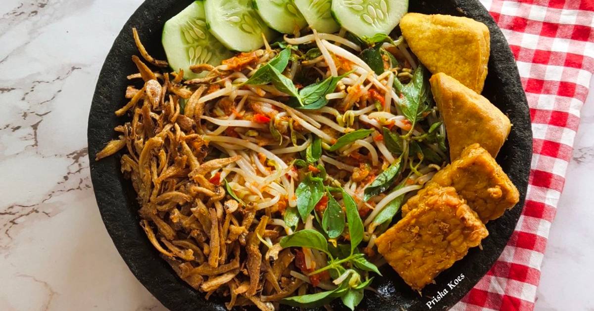 Resep Pecak Tauge Udang Ebi oleh Priska Koes Cookpad