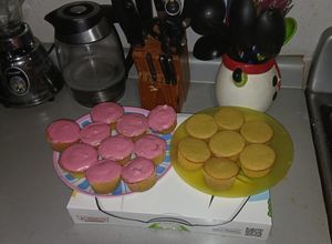 Una foto de Cupcakes de vainilla