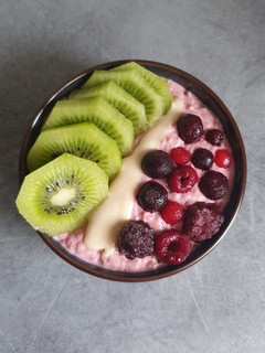 Une photo de Porridge Framboise Amande
