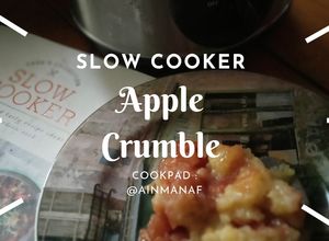 Gambar Apple Crumble (Slow Cooker)