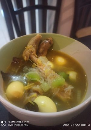 Foto resep Soto ayam Lamongan sederhana, mpasi 11 bulan+