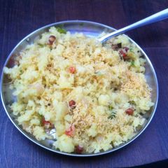 A picture of Kanda Poha.