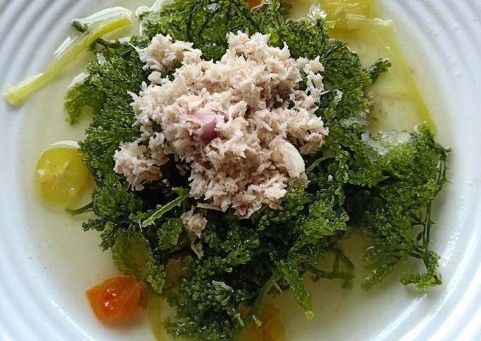 Resep Urap Latoh Kuah Pindang DaMuDza yang Enak