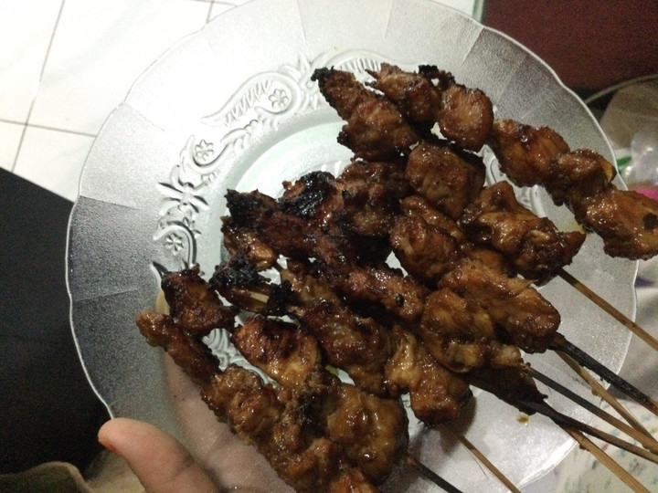 Resep Sate daging home Made Anti Gagal