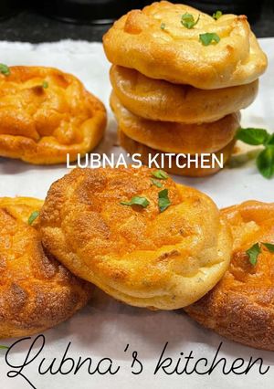 A picture of Sugar-Free Cottage Cheese Cloud Bread.