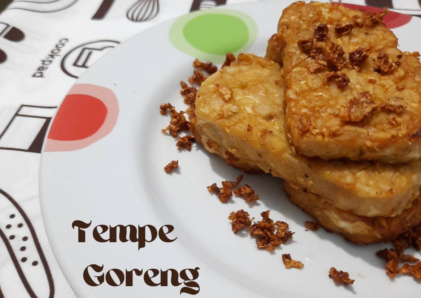 79. Tempe Goreng bumbu Gurih