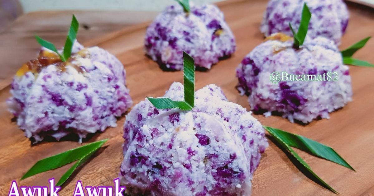 Resep Awuk Awuk Ubi Ungu oleh Bucamat82 - Cookpad