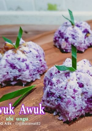 Foto resep Awuk awuk ubi ungu
